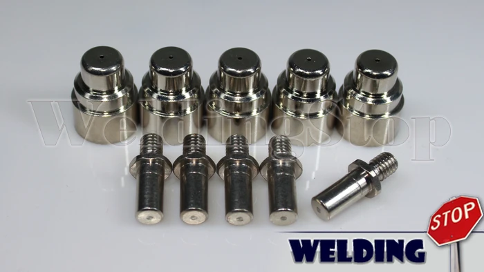 BINZEL PSB31/131 плазменный резак расходные материалы 744,0061+ 744,0014 nozzles1.2mm_ электроды 10 шт