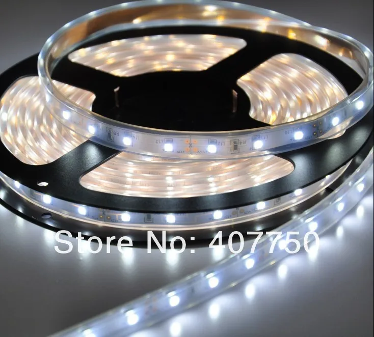 Водонепроницаемый IP68 120 за метр SMD 3528 DC 12 В 8 Вт гибкие светодиодные полосы для судов и Подводное освещение