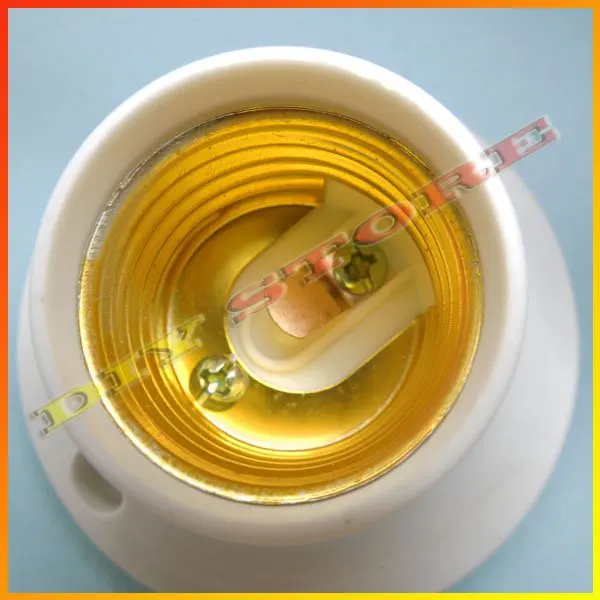 10 шт. E27 розетка пластиковый держатель для лампы AC220V 6A+-10000477