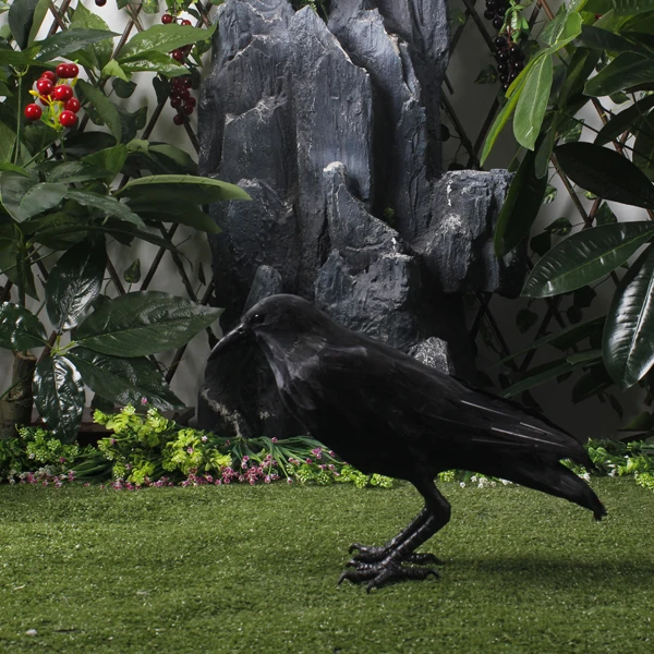 realistic life size artificial crows wholesale crow decoy mold for crow size