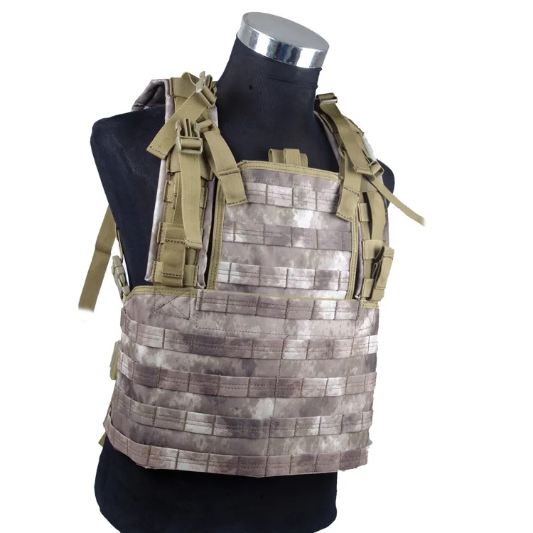 

2016 New ATacs MOLLE Recon Chest Harness with Cross-back design 600D nylon
