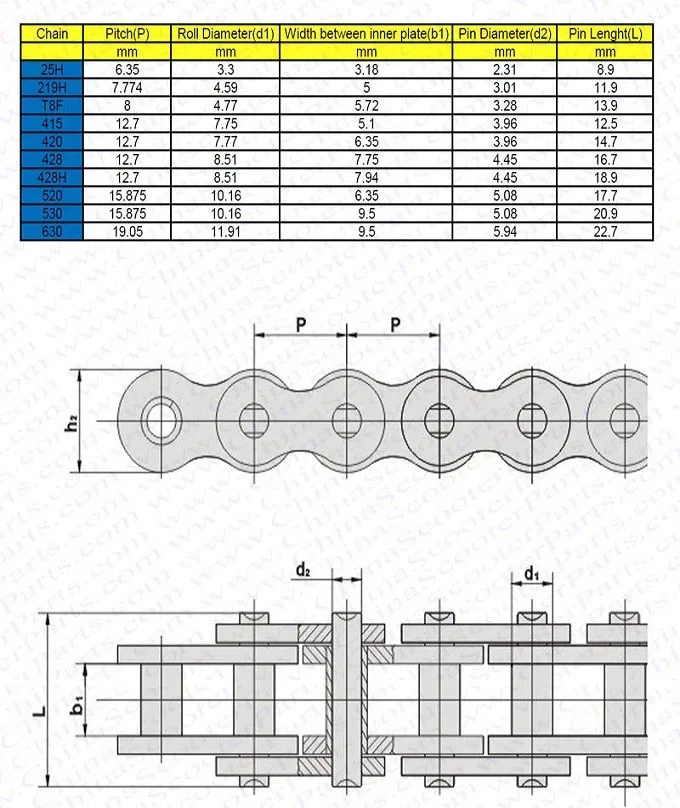 Chain Size