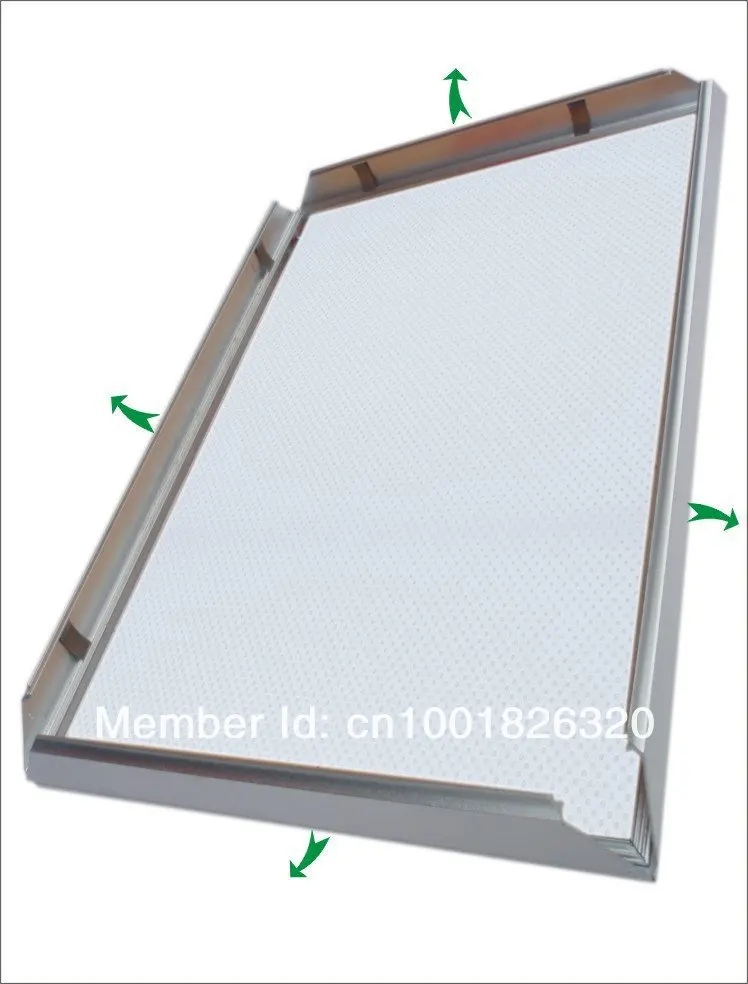 Quadro de Cartaz Magro para o para o Shopping Levou Lightbox Shopping 4 lightbox frames
