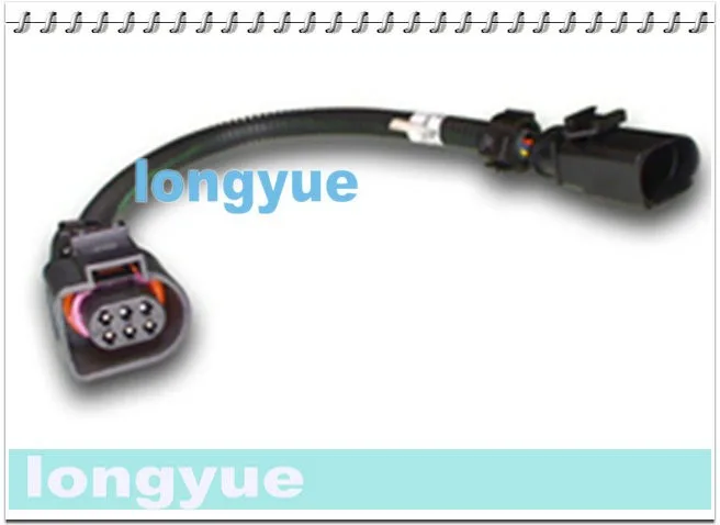 Longyue 10 шт. O2 Сенсор удлинитель 2011+ Mustang GT передний кислородный расширение главного адаптера под названием 30 см провода