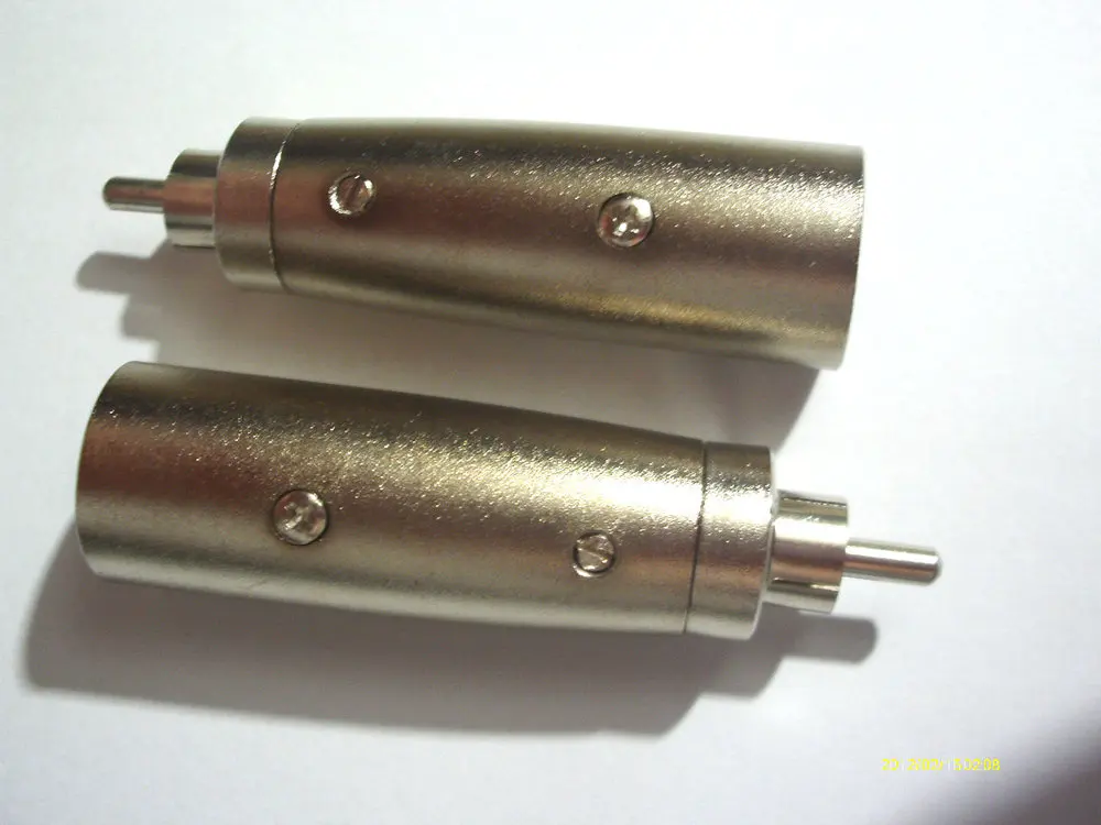 1000 шт 3Pin XLR кабель для мужчин RCA разъем аудио разъемы