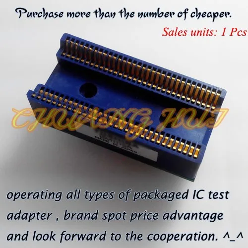 Тест BM1115A гнездо PM-RTE005-313B DIP64pin тестовое гнездо