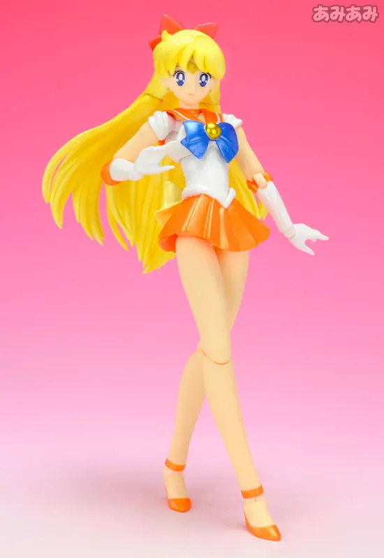 Оригинальная фигурка BANDAI Tamashii нация S. H. Figuarts(СВЧ)-Сейлор Венера из "Pretty Guardian Sailor Moon"