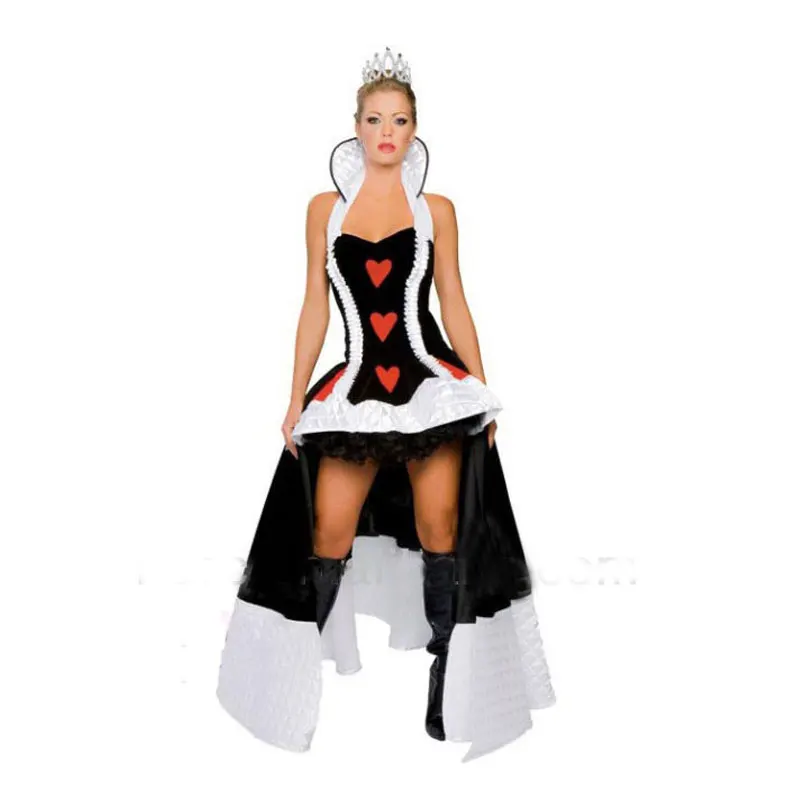 Женский костюм для косплея маскарадный королевы сердец 1009 |