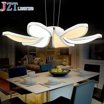 

M Fashion Living Room Dining Room Foyer Lights Hanging Pendant Lamp Adjustable Light Acrylic Pendant Light Led Lamp Circle