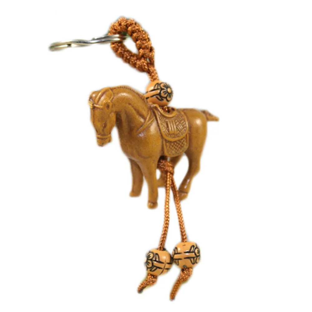

New Fashion Cute Animal Key Chains Punk Key Ring Elephant Leather Jewelry