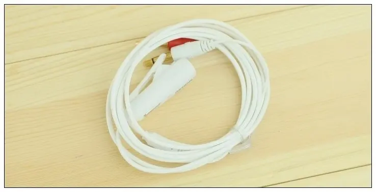 DHL free.100pcs. 3,5 мм MO-beast удлиненный микрофонный кабель для ПК. белый или черный цвет