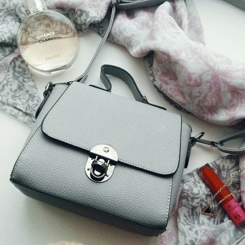 MANXISI Brand Shoulder Bags Small Crossbody Bag for Women Casual Soft Cover Messenger Bags Solid Black Leather Handbags Flap