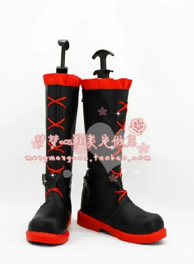 Лидер продаж; ботинки для косплея с красной трейлером; RWBY
