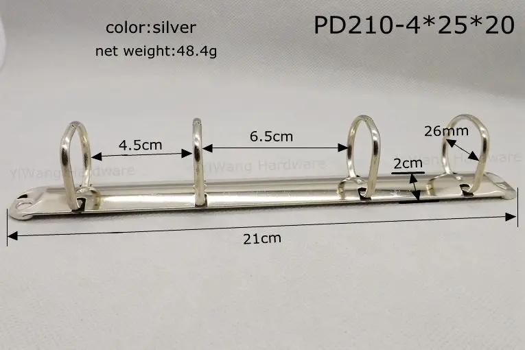 PD210 Прямая от производителя, AliExpress, офисные бумажные зажимы, папки, файлы, классификационный переплетный механизм, фотографии скоросшиватель, зажим - Цвет: PD210