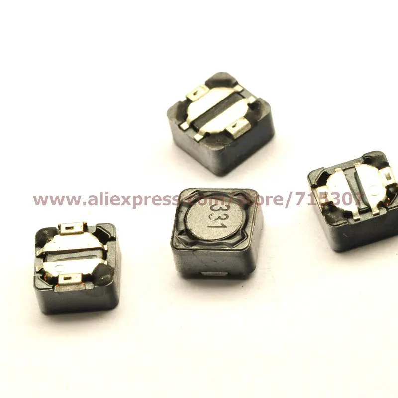 PHISCALE 30 pcs smd защита силового индуктора 330UH 331 7*7*4