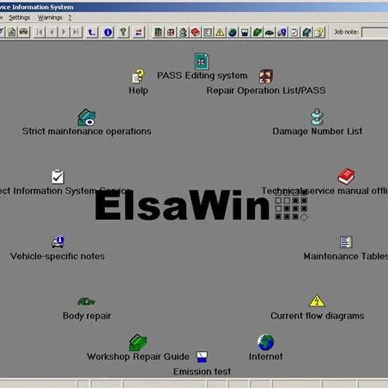 Elsawin 6 0 для v-w 5 3 a-udi автомобильное программное обеспечение в 80gb hdd новейшее ремонта