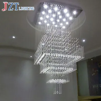 

Z Crystal Pendant Lamp Home Lighting K9 Crystal Vintage Deco Pendant Ceiling Plafon Lighting Fixture Lustres