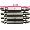 Double Side Drill Out Damaged Screw Extractor Out Remover Handymen Broken Bolt Stud Removal Tool Kit 4pc #1 #2 #3 #4 With Case ► Photo 3/5