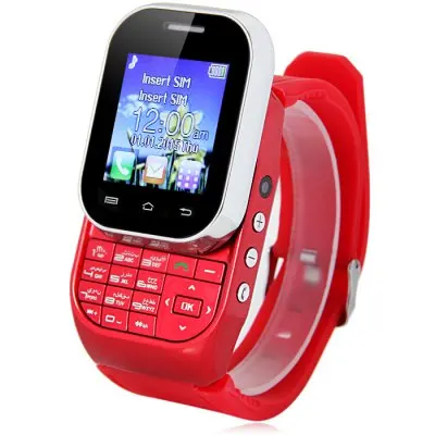 2016 Newly Kenxinda W1 Dual SIM Phone font b Smartwatch b font 1 44 Fashion Watch