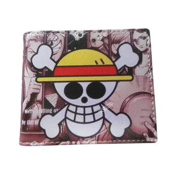 

Anime ONE PIECE Monky D Luffy Portgas D Ace Zoro Sanji Chopper Short PU Wallet Type A