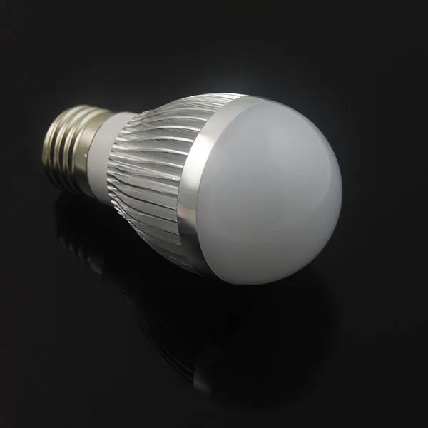 30 pes/lot Высокое Мощность E27 85-265 V 9 W(3x3 w) Энергосберегающая Глобус света светодиодный свет светодиодный лампы светодиодные лампы shiipping