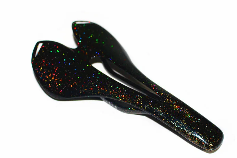 cheap Color famous brand bicycle seat saddle carbon carbon fiber bicycle seat saddle pad handlebar seatpost fork 100G