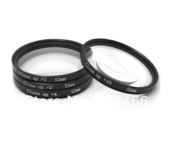 YouN Macro Close Up Lens Filter 1+2+4+10 Filter Kit 55mm for Canon Nikon S /Neu