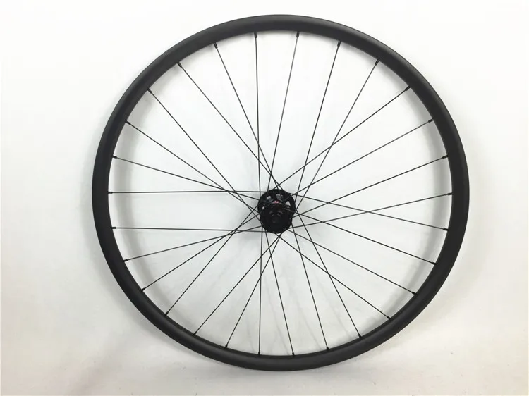 Hookless колеса для горного велосипеда 29er(700C), Farsports углеродный велосипед колесная 27 мм x 23 мм в 28 H Матовый UD с втулки Novatec