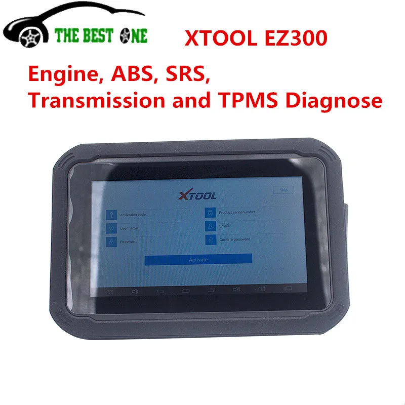 Отличная XTool EZ 300 Поддержка 5 систем Диагностика двигателя, ABS, SRS, трансмиссия и TPMS EZ300 с функцией Bluetooth wifi