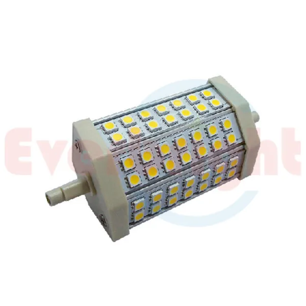 Новый LED R7s 10 Вт 42LED SMD 5050 лампы энергосберегающие прожектор Светодиодные лампы 118 мм белый/ теплый белый 5 шт./лот