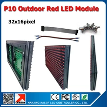 TEEHO фабрики Китая открытый p10 Красный светодиодный модуль 16x32 пикселей 160x320 мм DIP 346 красный цвет p10 Светодиодный модуль открытый дисплей