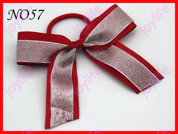 Новые 30 шт. новейшая мода 5*6 ''Cheer ведущий волосы лук Разноцветные девушка держатели волосы бант