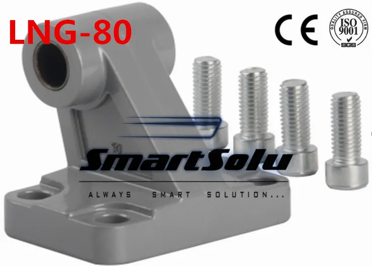 

Free Shipping LNG - 80 ISO6431 cylinder attachment, inclined installation of the support, DNC, SE cylinder accessories