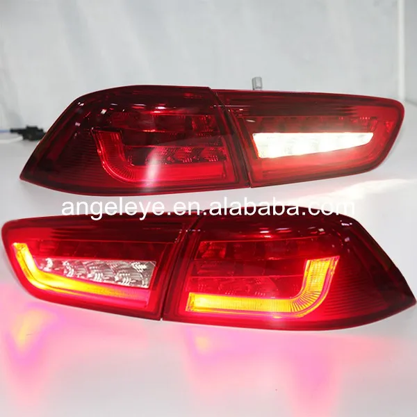 2008-2013 Lancer Exceed светодиодный задний фонарь для Mitsubishi WH красного цвета