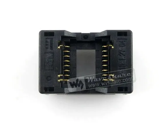 Waveshare SOP16 SO16 SOIC16 OTS-16-1.27-04 Enplas IC тестовый загоревший разъем адаптера программирования 7,5 мм ширина 1,27 мм шаг
