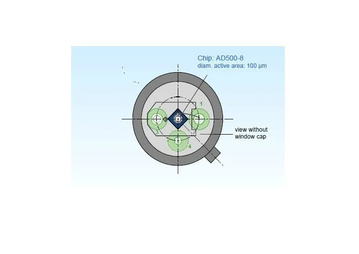 APD/Avalanche фотодиод AD500-8 TO52S1/лазерный дальномер использования