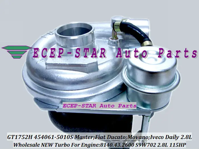 GT1752H 454061-5010S for FIAT DucatoII Renault Master II 2.8L TD 8140.43 S9W700 Turbo (1)