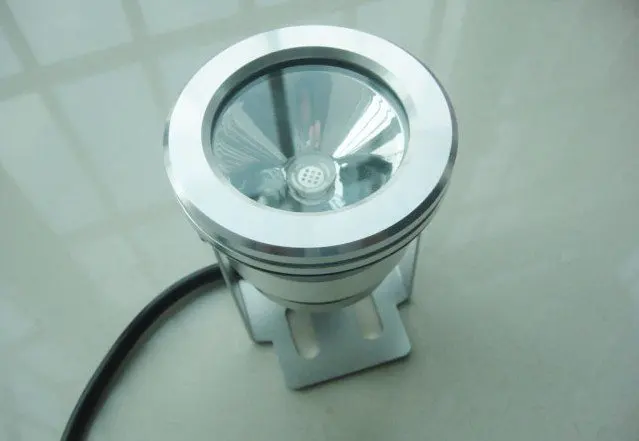 Бесплатная shipping10W RGB Светодиодный прожектор Прожектор входное напряжение 24 v + контроллер