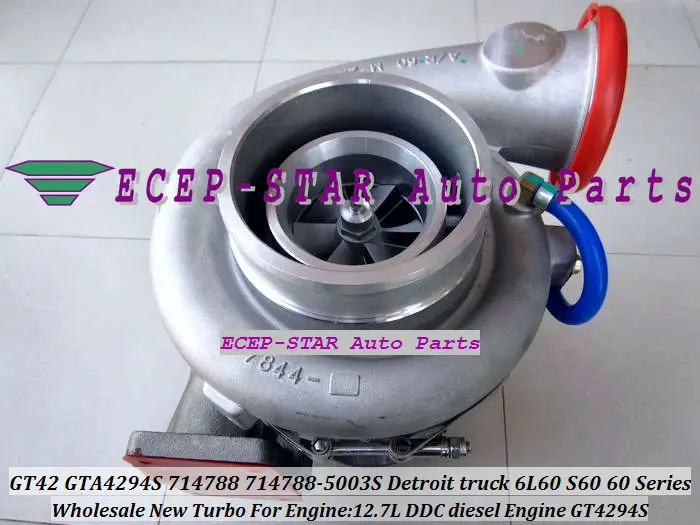GT42 GTA4294S GT4294S GT4294JNS 714788 714788-5003S Turbo for American Detroit truck diesel 6L60 S60 60 Series 12.7L DDC Engine Turbocharger