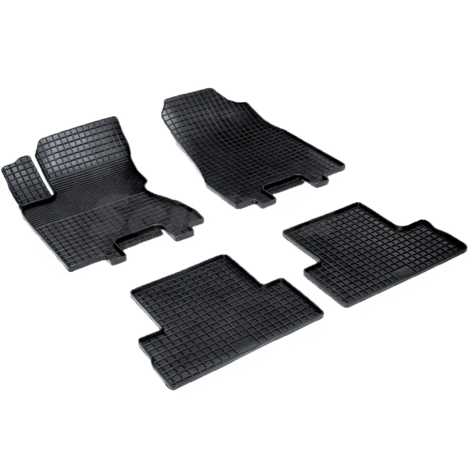 For Nissan X Trail T31 2007 2014 rubber grid floor mats into saloon 4