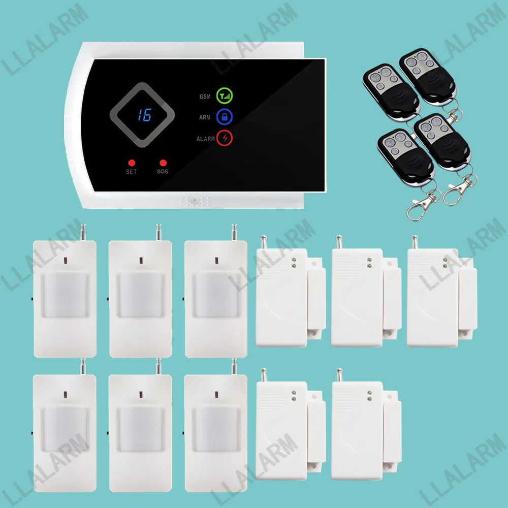 IOS Android APP Control Wireless GSM Home Alarm Systemsystem alarm