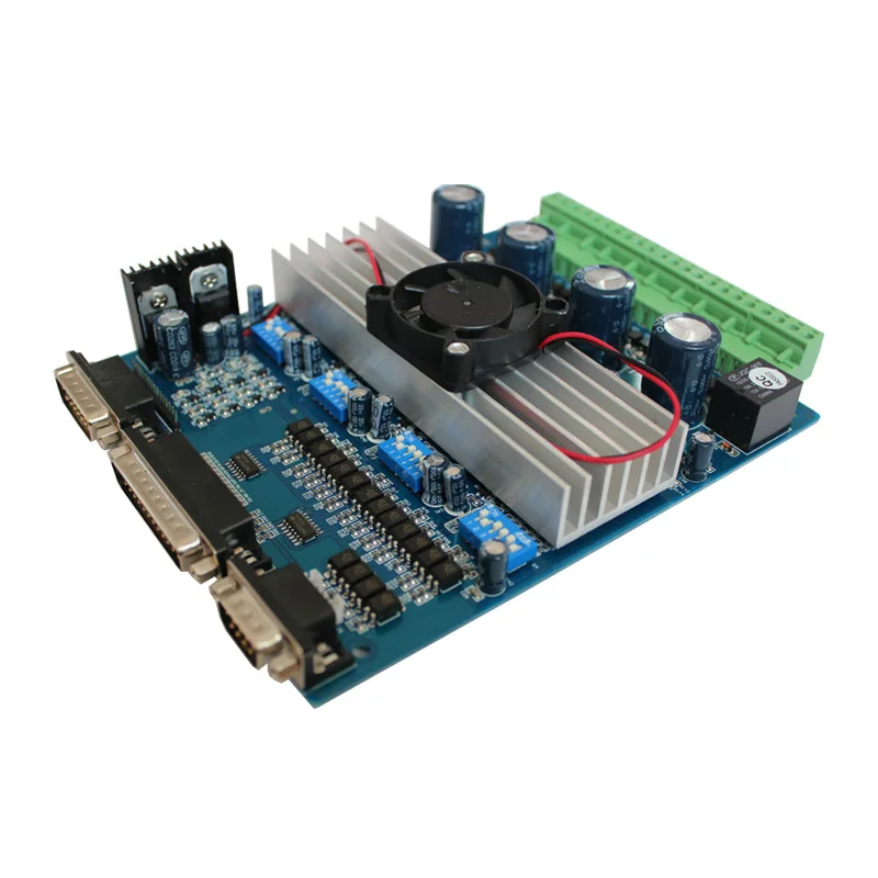 TB6560 четырехосный шаговый двигатель привод ЧПУ маршрутизатор mach3 привод