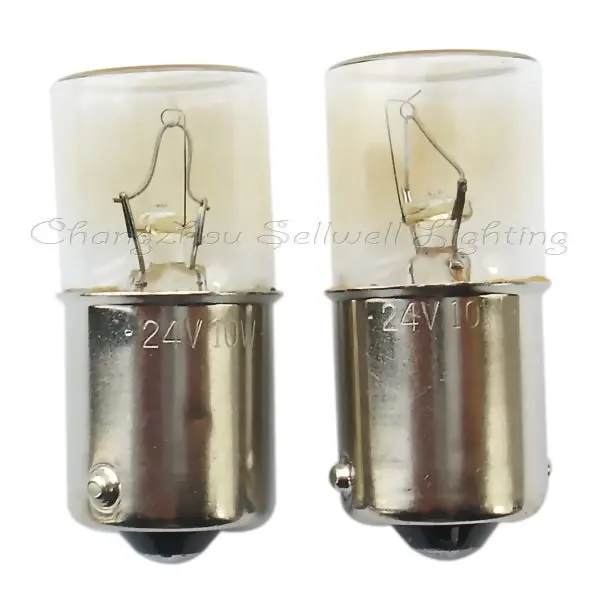 24 v 10 w ba15s t16x36 2019 миниатюрный лампы свет A342