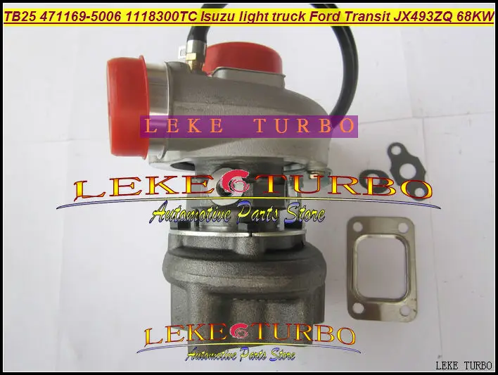 Wholesale New TB25 471169-5006 1118300TC Turbo for ISUZU light truck FORD Transit engine JX493ZQ1 68KW water cooled turbocharger (3)