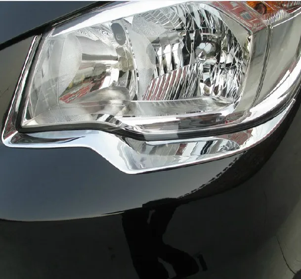 Для Subaru Forester 2013 ABS хром головной светильник крышка лампы отделка 2 шт