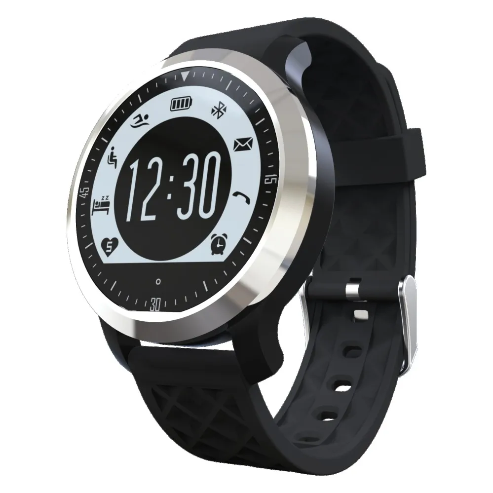 Backlight Waterproof Bluetooth font b Smartwatch b font For Android Apple Watch F69 with Heart Rate