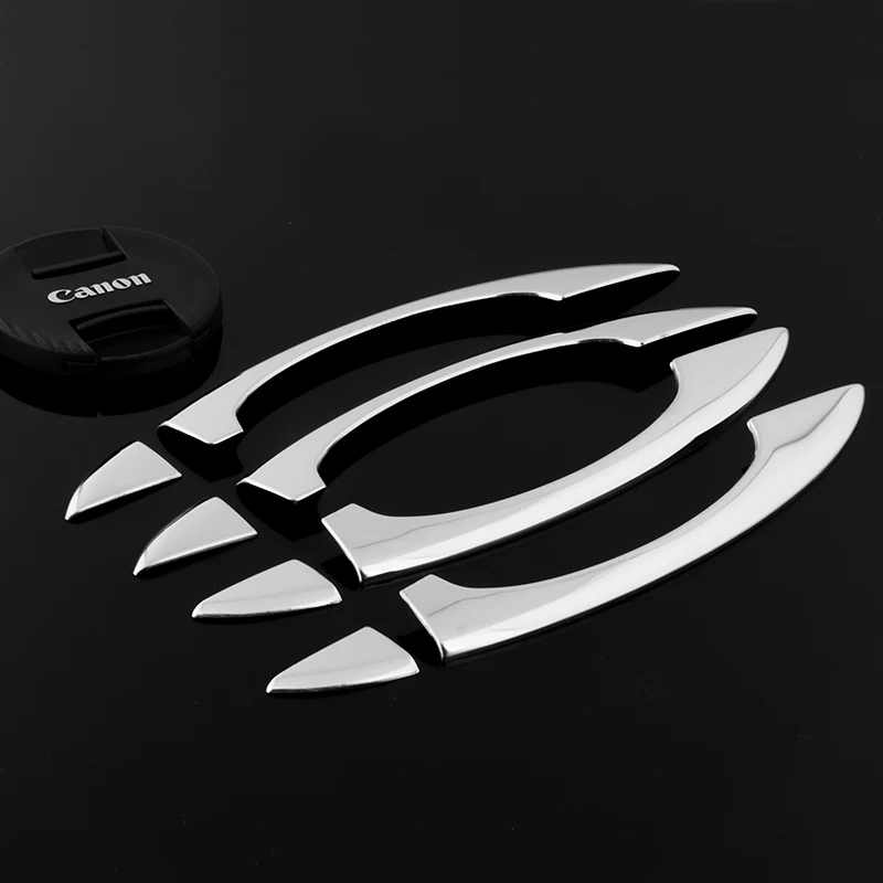 Стайлинг автомобиля отделка дверной ручки наклейки из нержавеющей стали