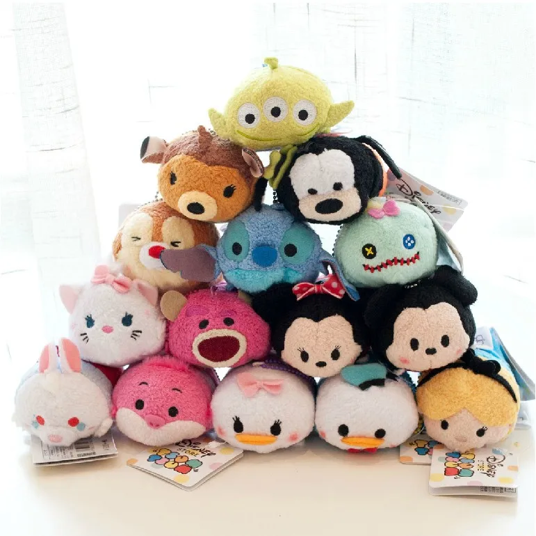 

22 styles Tsum Tsum Plush toy doll toys Cute D doll Screen Cleaner Plush toy juguetes doll key chain accessory best gift