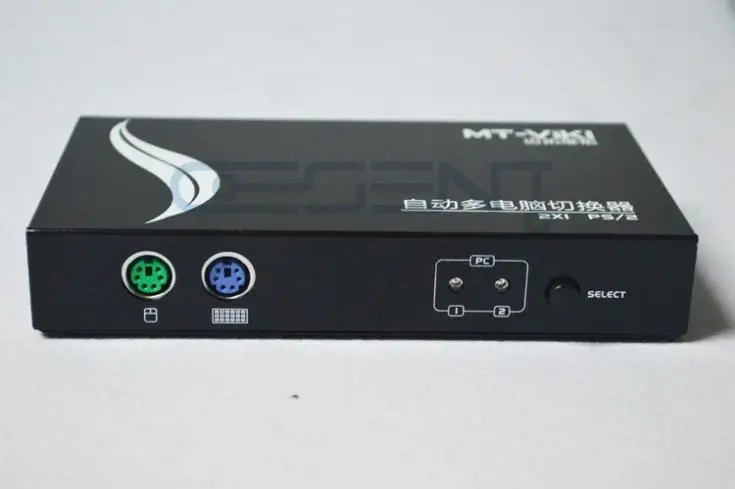 2 Порты и разъёмы Авто PS/2 KVM переключатель 250 МГц 1920x1440 с кабелями горячая клавиша кнопка переключения, широкий экран 1080 P MT-271C-L
