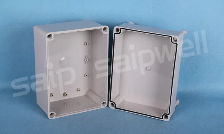 Китайский ABS серый корпус для электроники 150*200*130 мм DS-AG-1520-1
